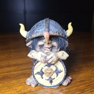 Charming Norweigan Lommedalen Troll Atlier Viking Vintage Figurine